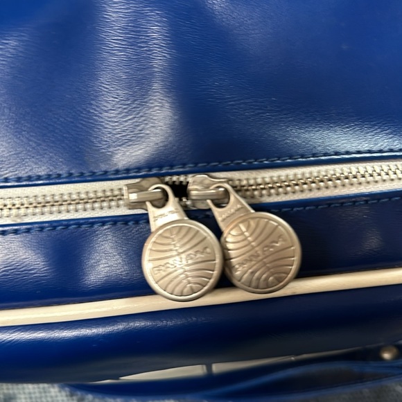 PanAm Airlines flight attendant bag, shoulder travel carry-on, blue logo retro - Picture 10 of 14